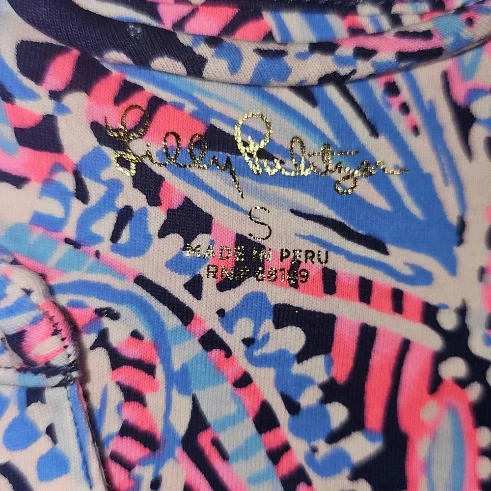 Lilly Pulitzer Naila Blue Oyster Bay Midi S Resortwear,Vacay Dress - Picture 5 of 11